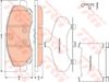 Фото Тормозные колодки диск пер CHRYSLER SEBRING Trw/Lucas GDB4142 Trw/Lucas