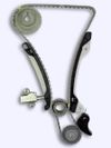 Фото Комплект ГРМ Nissan HR15DE японские авто CVT, без фазовращателя (2 цепи Z=56 152+2 натяжителя+башмак OSK N139B OSK