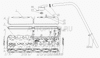 Фото Крышка клапанная (задняя) Yuchai YC6108G 630-1003207 Yuchai 6301003051A Yuchai
