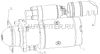 Фото Стартер Yuchai YC6108/YC6B125 Yuchai 6303708010A Yuchai