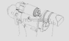 Фото Бендикс стартера Yuchai YC6108G Yuchai A703708010B Yuchai
