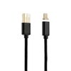 Фото Кабель USB для iPhone Lightning (8pin)  1м черный магнитный IP-M5 Avs Industrial Co A07160S Avs Industrial Co