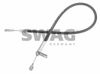 Фото Трос ручника W 202 БОКОВОЙ L Swag 10918117 Swag