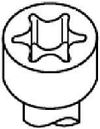 Фото Болт FORD ГБЦ 1.6 - 2.0 ОНС (SIERRA, SCORPIO, TRANSIT) к-т. Payen HBS056 Payen