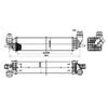Фото Радиатор-интеркулер RENAULT LAGUNA 08-, LAGUNA III 07-, Nrf 30312 Nrf