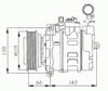 Фото Компрессор кондиционера AUDI A4 95-01, A6 94-05, Nrf 32111 Nrf