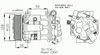 Фото Компрессор кондиционера PEUGEOT 407 1.6D 04- Nrf 32239 Nrf