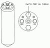 Фото Осушитель кондиционера NISSAN PRIMERA 1.6-2.0LPG 06.96-07.02 Nrf 33122 Nrf