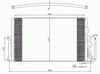 Фото Радиатор кондиционера OPEL VECTRA B 95-03, Nrf 35342 Nrf