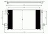 Фото радиатор кондиционера!\ Toyota Avensis 2.0D-4D/2.2D-4D/D-CAT 03> Nrf 35628 Nrf