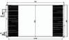 Фото Радиатор кондиционера FORD TOURNEO CONNECT, TRANSIT CONNECT 1.8/1.8D 06.02- Nrf 35681 Nrf