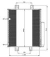 Фото Радиатор кондиционера DAIHATSU MATERIA 06-, Nrf 35853 Nrf