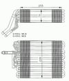 Фото Испаритель кондиционера SEAT CORDOBA, CORDOBA VARIO, IBIZA II, INCA Nrf 36025 Nrf