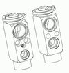 Фото Клапан кондиционера расширительный Nrf 38400 Nrf