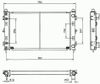 Фото РАДИАТОР СИСТЕМЫ ОХЛАЖДЕНИЯ CHR STRATUS 95-/DODGE Nrf 50232 Nrf