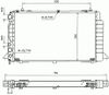 Фото Радиатор системы охлажденияAUDI 80 91- Nrf 50527 Nrf