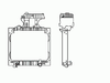 Фото Радиатор системы охлаждения MAN TGA Nrf 50589 Nrf