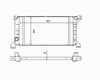 Фото Радиатор системы охлаждения Ford Transit 2.0/2.5D 91-94 Nrf 516212 Nrf