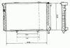Фото CHќODNICA DB 190 E A/C 190 D (W 201) Nrf 58925 Nrf