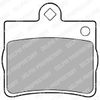 Фото КОЛОДКИ ТОРМОЗНЫЕ MERCEDES W202 1 8 2 5 93 00 ЗАДНИЕ  1 ШТИФТ Delphi LP1402 Delphi