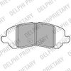 Фото KLOCKI HAMULCOWE PRZаD DODGE AVENGER,CALIBER Delphi LP2038 Delphi