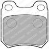 Фото Колодки тормозные OPEL OMEGA A 86-94 SENATOR B 87-93 задние OPEL 1605878 OPEL 16 Delphi LP590 Delphi