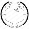 Фото Барабанная тормозная колодка TOYOTA HIACE IV, HILUX V, HILUX VI Delphi LS1744 Delphi