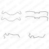 Фото монтажный комплект тормозных колодок , передних DAIHATSU CUORE V 1.0 10.98-05.03 Delphi LX0402 Delphi