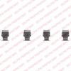 Фото монтажный комплект тормозных колодок , задних CITROEN C4 AIRCROSS, C-CROSSER, C-CROSSER ENTERPRISE Delphi LX0468 Delphi
