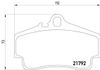 Фото Комплект тормозных колодок задн. , PORSCHE 911, 911 TARGA, BOXSTER, BOXSTER Textar 2179203 Textar