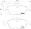 Фото Колодки тормозные дисковые передн MINI  MINI 01-, MINI кабрио 04- Textar 2328101 Textar