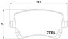 Фото Комплект тормозных колодок с противошумной пластиной Q+ AUDI A4/A6/A8 2.8-4.2/3.0TDi Textar 2332601 Textar