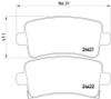 Фото Колодки тормозные задние Opel Insignia all 08> Textar 2442102 Textar