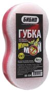 Фото БИБИП Губка  2 в 1 (восьмерка+скраб) Автохимия BB504 Автохимия