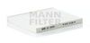 Фото Салонный фильтр MANN-FILTER CU 2026 Mann+Hummel CU2026 Mann+Hummel