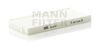 Фото Салонный фильтр MANN-FILTER CU2418-2 Mann+Hummel CU24182 Mann+Hummel