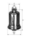 Фото Фильтр MANN-FILTER WK 614/37  (WK 68/81) (_) Mann+Hummel WK61437 Mann+Hummel
