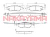 Фото Колодки тормозные дисковые задние CADILLAC CTS 08- Nakayama HP8579NY Nakayama