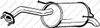 Фото Глушитель NISSAN Micra (03-) задняя часть BOSAL Bosal 145117 Bosal