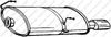 Фото Глушитель системы выпуска, задний PEUGEOT 206 2.0 04.99-12.07 Bosal 190619 Bosal