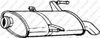 Фото Глушитель системы выпуска, задний PEUGEOT 206 1.1-1.6 07.02- Bosal 190875 Bosal