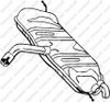 Фото Глушитель VW Golf (03-09) задняя часть BOSAL Bosal 233803 Bosal