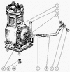 Фото Шланг МБС ф14 L=123 Г=М12+К14/под штуцер ф10,  Д-260 Ммз 240350915002 Ммз