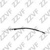 Фото ТРОС ПРИВОДА ЗАМКА ДВЕРИ VW PASSAT (05-10) ZZVF ZVTZK68 ZZVF