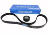 Фото Ремень генератора с ГУР 2170 c роликом GLOBELT Globelt 6PK1125KIT Globelt