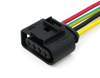 Фото Разъем 4B0973724 (4pin) 4 контакта катушки зажигания для Audi, Seat, Skoda, Volkswagen. Cargen AX6644 Cargen
