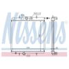Фото радиатор системы охлаждения! без AC\\ Peugeot 206 1.1-1.6 98> Nissens 63708A Nissens
