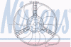 Фото Вентилятор, конденсатор кондиционера Nissens 85519 Nissens