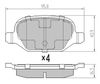Фото Колодки тормозные для ВАЗ 2180 Lada Vesta SW, 219059 Гранта Sport, 1119 Калина Sport, 21925 Калина2 Barnett LD101 Barnett
