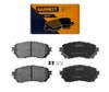 Фото MZ002 Комплект передних тормозных колодок, дисковый тормоз *BARNETT Barnett MZ002 Barnett
